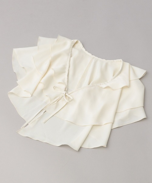 A part by（アパートバイ）の「フリルサッシュ／アソート（付け襟・レディース・ブラック/オフホワイト/アイボリー/ブラック系その他6・FREE）」の17枚目の写真