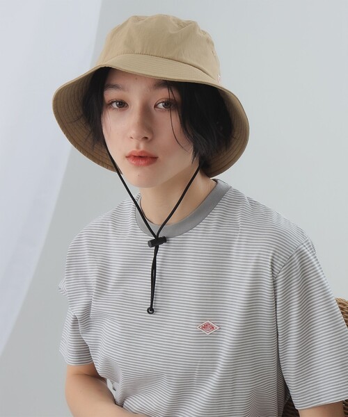 DANTON（ダントン）の「DANTON / バケットハット（ハット・レディース・ブラック/ベージュ/アイボリー・ONE SIZE）」の8枚目の写真