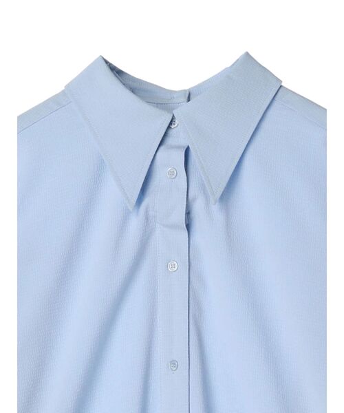 earth music&ecology（アースミュージックアンドエコロジー）の「2wayオーバーシャツ（シャツ/ブラウス・レディース・オフホワイト/ブルー/チェック・FREE）」の14枚目の写真