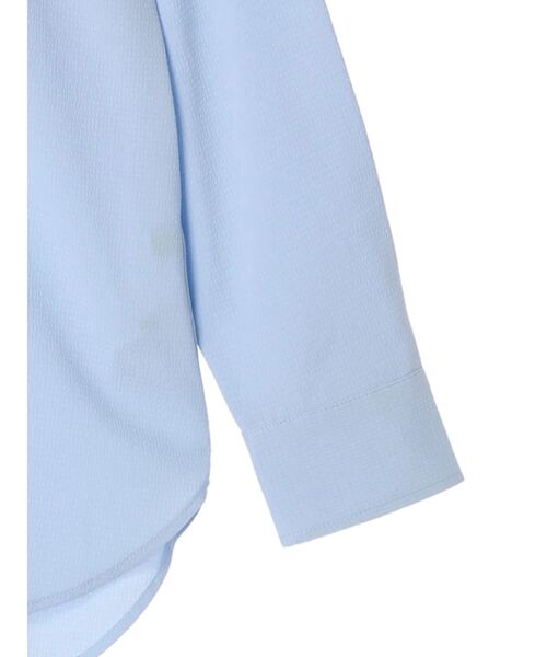 earth music&ecology（アースミュージックアンドエコロジー）の「2wayオーバーシャツ（シャツ/ブラウス・レディース・オフホワイト/ブルー/チェック・FREE）」の15枚目の写真