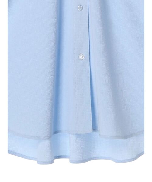 earth music&ecology（アースミュージックアンドエコロジー）の「2wayオーバーシャツ（シャツ/ブラウス・レディース・オフホワイト/ブルー/チェック・FREE）」の16枚目の写真