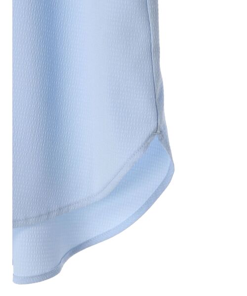 earth music&ecology（アースミュージックアンドエコロジー）の「2wayオーバーシャツ（シャツ/ブラウス・レディース・オフホワイト/ブルー/チェック・FREE）」の19枚目の写真