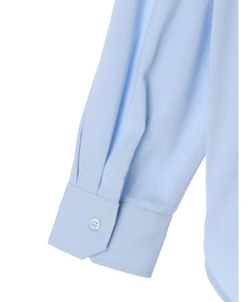 earth music&ecology（アースミュージックアンドエコロジー）の「2wayオーバーシャツ（シャツ/ブラウス・レディース・オフホワイト/ブルー/チェック・FREE）」の21枚目の写真