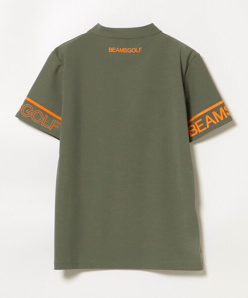 BEAMS GOLF ORANGE LABEL / ハーフジップ モックネックシャツ