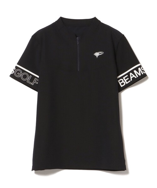 BEAMS GOLF ORANGE LABEL / ハーフジップ モックネックシャツ