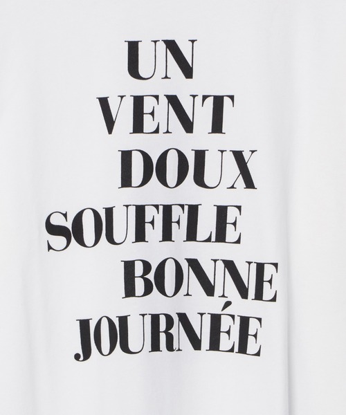 ROPE' PICNIC(ロペピクニック)の「オーバーサイズロゴロンT/リンクコーデ(Tシャツ/カットソー・レディース・オフホワイト/ネイビー/ピンク/キナリ・38)」の15枚目の写真