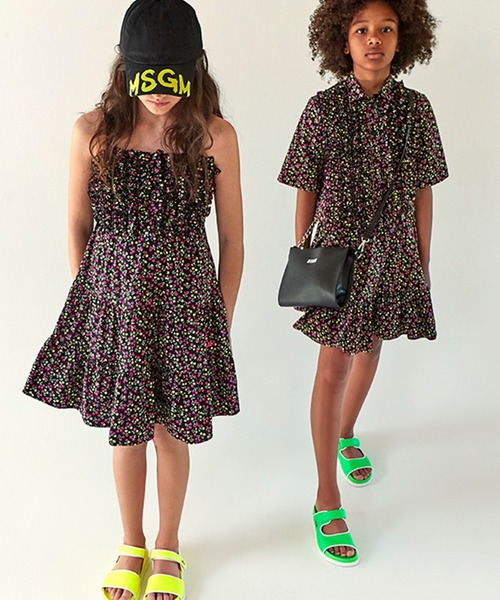 MSGM（エムエスジーエム）の「MSGM(エムエスジーエム)Kids & Junior ブランドロゴキャップ（キャップ・キッズ・ブラック/ホワイト・ONE SIZE）」の5枚目の写真