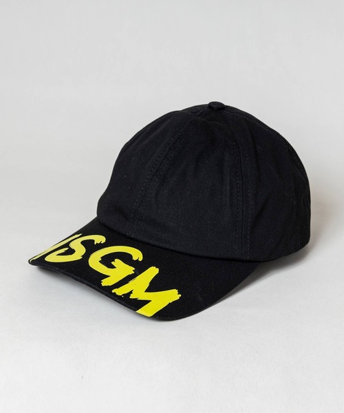 MSGM（エムエスジーエム）の「MSGM(エムエスジーエム)Kids & Junior ブランドロゴキャップ（キャップ・キッズ・ブラック/ホワイト・ONE SIZE）」の7枚目の写真