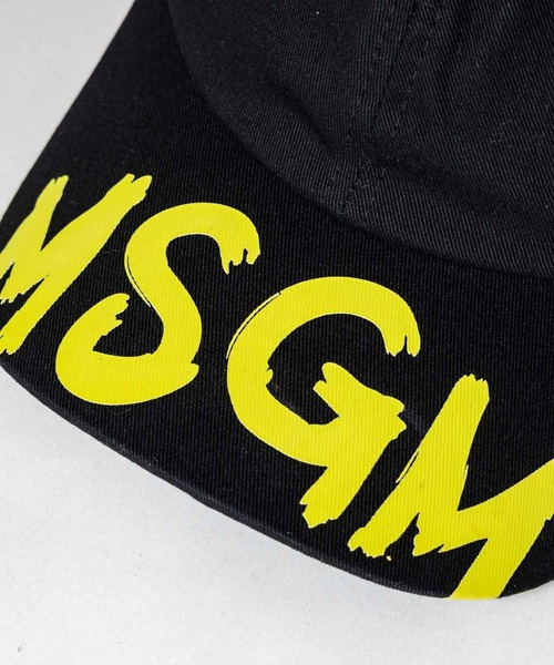 MSGM（エムエスジーエム）の「MSGM(エムエスジーエム)Kids & Junior ブランドロゴキャップ（キャップ・キッズ・ブラック/ホワイト・ONE SIZE）」の8枚目の写真