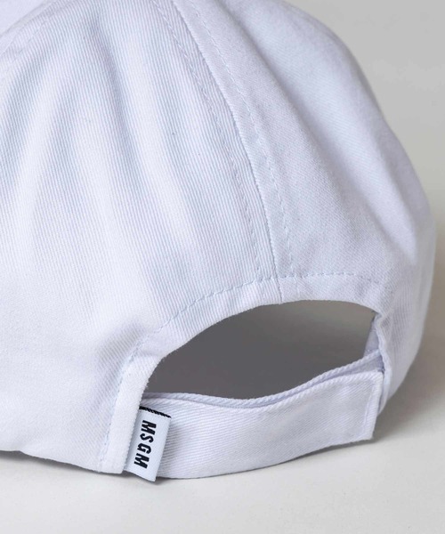 MSGM（エムエスジーエム）の「MSGM(エムエスジーエム)Kids & Junior ブランドロゴキャップ（キャップ・キッズ・ブラック/ホワイト・ONE SIZE）」の11枚目の写真