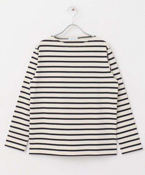 FORK&SPOON(フォークアンドスプーン)の「FORK&SPOON ボートネックボーダー(Tシャツ/カットソー・レディース・ベージュ系その他/ホワイト系その他/ブルー系その他/グリーン系その他・2/1)」の13枚目の写真