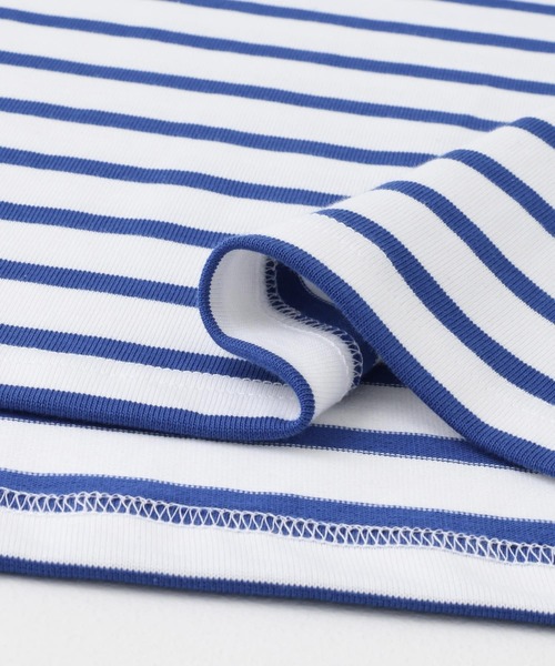 FORK&SPOON(フォークアンドスプーン)の「FORK&SPOON ボートネックボーダー(Tシャツ/カットソー・レディース・ベージュ系その他/ホワイト系その他/ブルー系その他/グリーン系その他・2/1)」の10枚目の写真