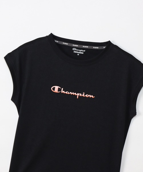 Champion(チャンピオン)の「【Champion/チャンピオン】レディース スポーツ スリーブレスTシャツ(Tシャツ/カットソー・レディース・ブラック/ホワイト/グリーン/オレンジ・MEDIUM/LARGE)」の11枚目の写真