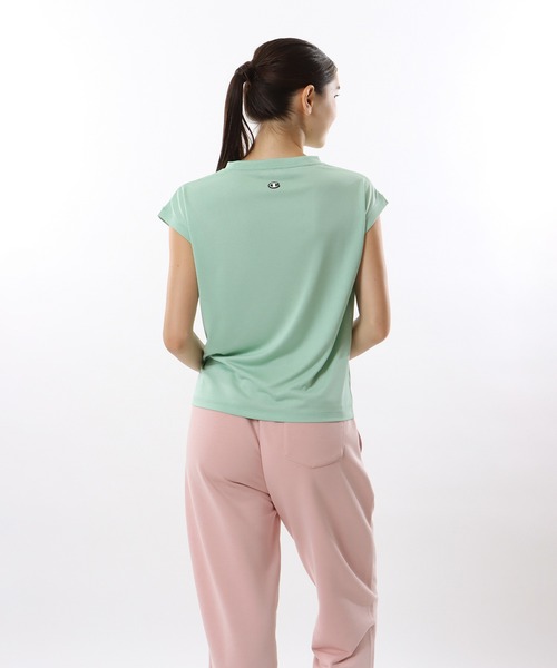 Champion(チャンピオン)の「【Champion/チャンピオン】レディース スポーツ スリーブレスTシャツ(Tシャツ/カットソー・レディース・ブラック/ホワイト/グリーン/オレンジ・MEDIUM/LARGE)」の17枚目の写真