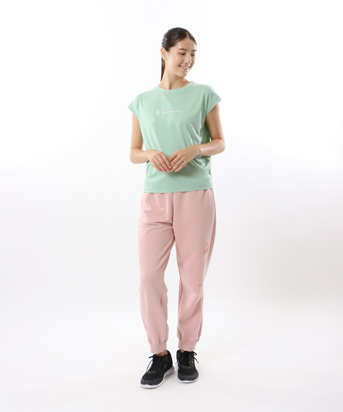 Champion(チャンピオン)の「【Champion/チャンピオン】レディース スポーツ スリーブレスTシャツ(Tシャツ/カットソー・レディース・ブラック/ホワイト/グリーン/オレンジ・MEDIUM/LARGE)」の19枚目の写真