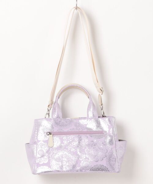 SHiME(シィメ)の「SHiMEシィメ DAスパークリング 2WAYハンドバッグ(ハンドバッグ・レディース・グレー/アイボリー/ラベンダー・FREE)」の9枚目の写真