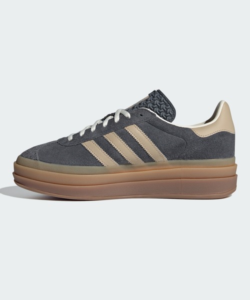 adidas(アディダス)の「ガゼル ボールド / Gazelle Bold / アディダスオリジナルス adidas Originals(スニーカー・レディース・グレー/ピンク・25.5cm/25.0cm/24.5cm/24.0cm/23.5cm/23.0cm/22.0cm/26.5cm/26.0cm/22.5cm/27.0cm/27.5cm/28.0cm)」の7枚目の写真