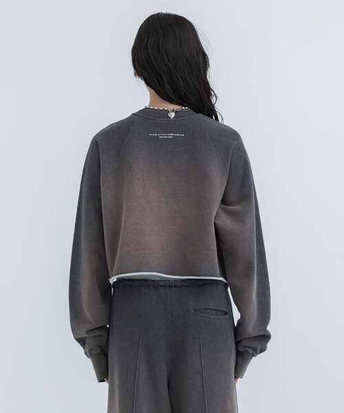 STUDIOUS(ステュディオス)の「【STUDIOUS/ステュディオス】ヴィンテージスウェットプルオーバー(スウェット・レディース・ダークグレー・FREE)」の5枚目の写真