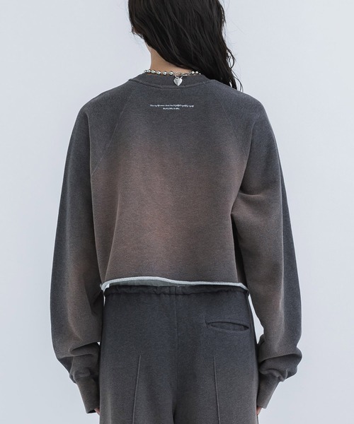 STUDIOUS(ステュディオス)の「【STUDIOUS/ステュディオス】ヴィンテージスウェットプルオーバー(スウェット・レディース・ダークグレー・FREE)」の18枚目の写真