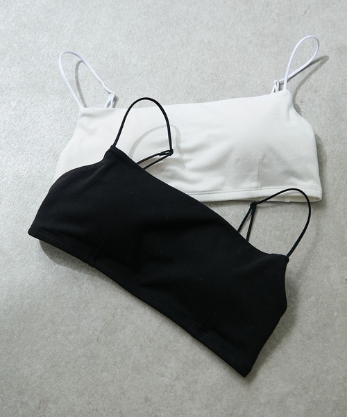 【La nature linge】ベア天竺キャミソールブラ