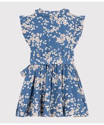 PETIT BATEAU（プチバトー）の「ポプリンフラワープリントワンピース 