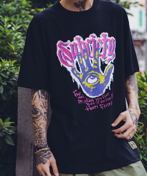 【セール】FEAR TEE（Tシャツ/カットソー）｜Subciety（サブサエティ）