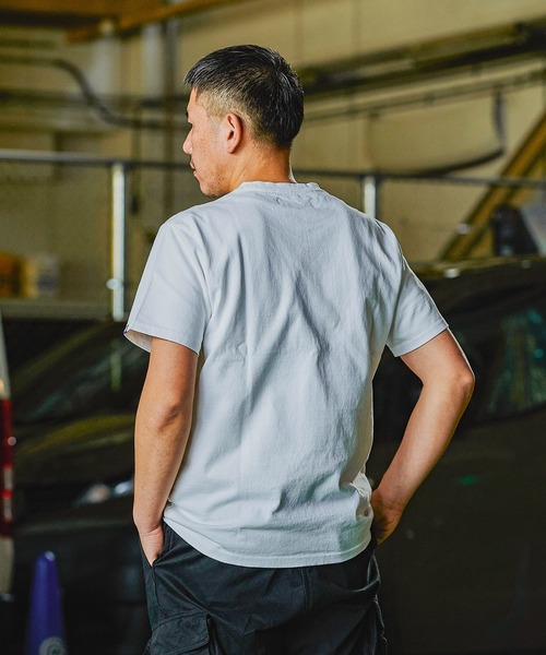 GORDON MILLER(ゴードンミラー)の「GORDON MILLER(ゴードンミラー) 無地ポケットTee 002(Tシャツ/カットソー・メンズ・ブラック/ホワイト・M/L/XL)」の3枚目の写真
