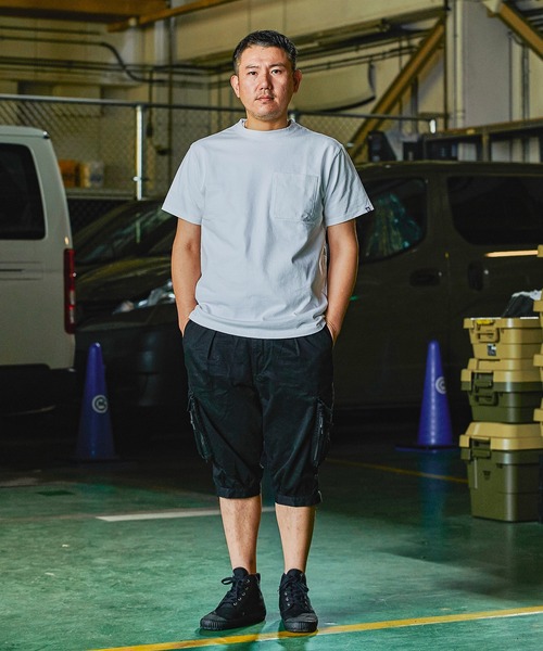 GORDON MILLER(ゴードンミラー)の「GORDON MILLER(ゴードンミラー) 無地ポケットTee 002(Tシャツ/カットソー・メンズ・ブラック/ホワイト・M/L/XL)」の4枚目の写真