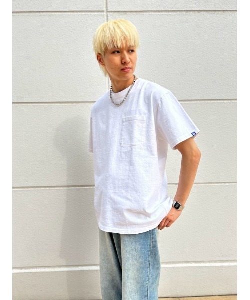 GORDON MILLER(ゴードンミラー)の「GORDON MILLER(ゴードンミラー) 無地ポケットTee 002(Tシャツ/カットソー・メンズ・ブラック/ホワイト・M/L/XL)」の15枚目の写真