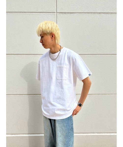GORDON MILLER(ゴードンミラー)の「GORDON MILLER(ゴードンミラー) 無地ポケットTee 002(Tシャツ/カットソー・メンズ・ブラック/ホワイト・M/L/XL)」の16枚目の写真