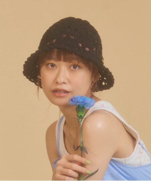 kaorinomori（カオリノモリ）の「kaorinomori トレハット / カオリノモリ（ハット・レディース・ベージュ/ライトグリーン/ブラック・FREE）」の12枚目の写真