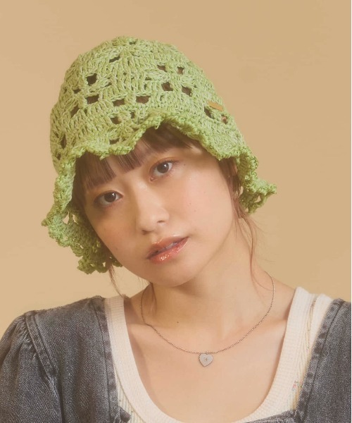 kaorinomori（カオリノモリ）の「kaorinomori トレハット / カオリノモリ（ハット・レディース・ベージュ/ライトグリーン/ブラック・FREE）」の21枚目の写真