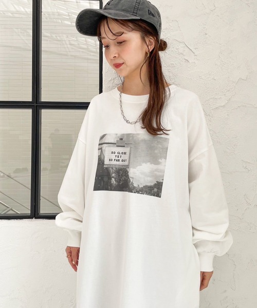 LOWRYS FARM（ローリーズファーム）の「アソートＢＩＧミニワンピース　105197（ワンピース・レディース・ブラック/チャコールグレー/オフホワイト・FREE）」の13枚目の写真