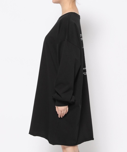 LOWRYS FARM（ローリーズファーム）の「アソートＢＩＧミニワンピース　105197（ワンピース・レディース・ブラック/チャコールグレー/オフホワイト・FREE）」の8枚目の写真