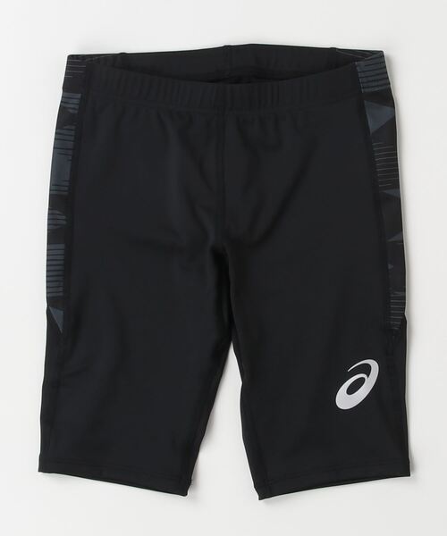 ASICS(アシックス)の「アシックス ASICS グラフィックミドルタイツ(タイツ/ストッキング・メンズ・ブラック・S/M/L/LL)」の1枚目の写真