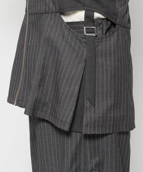 HARE（ハレ）の「サイドカットアウトコルセット(HARE)（ベスト・レディース・ブラック/グレー・FREE）」の17枚目の写真