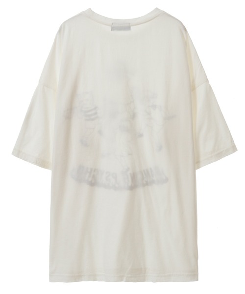 Candy Stripper（キャンディストリッパー）の「DANCING PSYCHO BIG BIG Tシャツ（Tシャツ/カットソー・レディース・オフホワイト/ブラック/イエロー・2）」の8枚目の写真