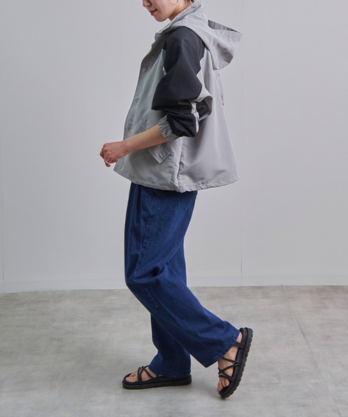 Fizz(フィズ)の「【Fizz/フィズ】 バイカラーマウンテンパーカー(マウンテンパーカー・レディース・カーキ/グレー/ベージュ・FREE)」の11枚目の写真