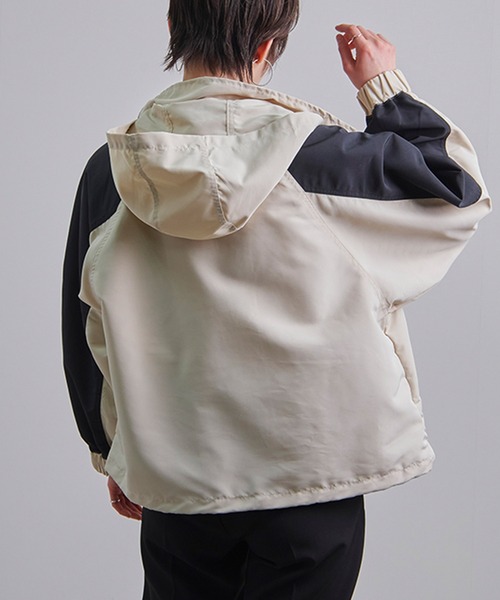 Fizz(フィズ)の「【Fizz/フィズ】 バイカラーマウンテンパーカー(マウンテンパーカー・レディース・カーキ/グレー/ベージュ・FREE)」の15枚目の写真