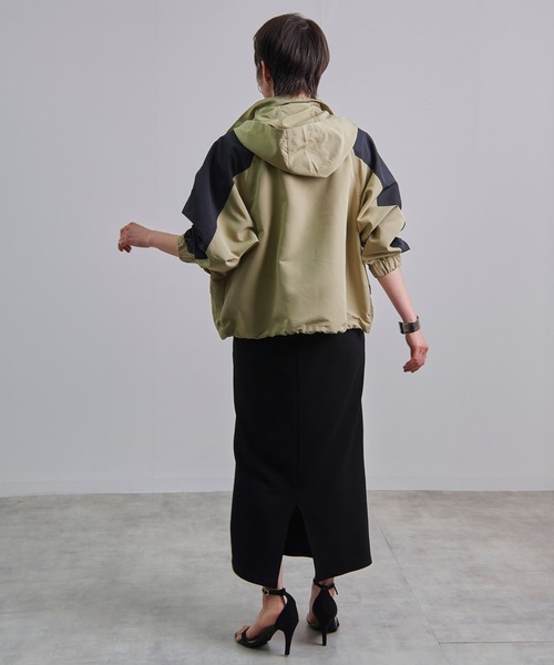 Fizz(フィズ)の「【Fizz/フィズ】 バイカラーマウンテンパーカー(マウンテンパーカー・レディース・カーキ/グレー/ベージュ・FREE)」の8枚目の写真