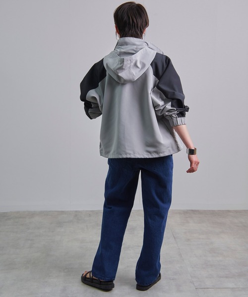 Fizz(フィズ)の「【Fizz/フィズ】 バイカラーマウンテンパーカー(マウンテンパーカー・レディース・カーキ/グレー/ベージュ・FREE)」の12枚目の写真