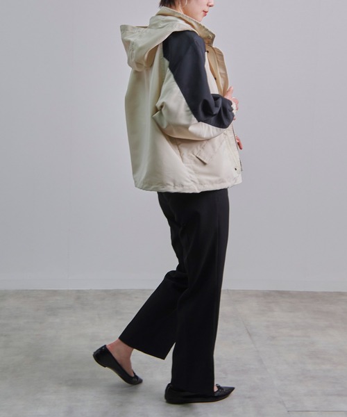 Fizz(フィズ)の「【Fizz/フィズ】 バイカラーマウンテンパーカー(マウンテンパーカー・レディース・カーキ/グレー/ベージュ・FREE)」の17枚目の写真