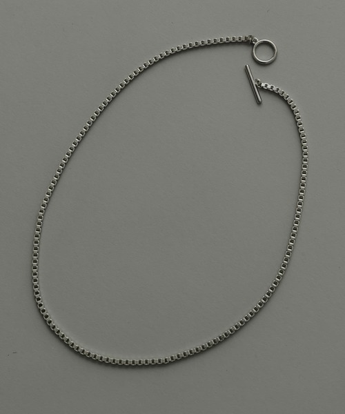 SMELLY(スメリー)の「ボックスチェーンマンテルネックレス(ネックレス・メンズ・シルバー・-)」の1枚目の写真