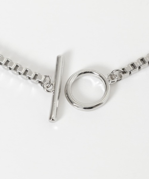 SMELLY(スメリー)の「ボックスチェーンマンテルネックレス(ネックレス・メンズ・シルバー・-)」の10枚目の写真