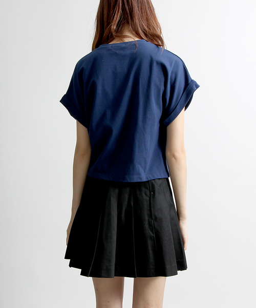 FILA（フィラ）の「∴WEGO/FILAプリーツスカート（スカート・レディース・ホワイト/ブラック/レッド・FREE）」の5枚目の写真