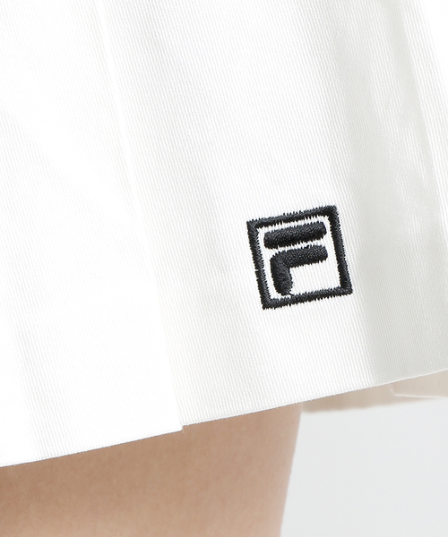 FILA（フィラ）の「∴WEGO/FILAプリーツスカート（スカート・レディース・ホワイト/ブラック/レッド・FREE）」の8枚目の写真