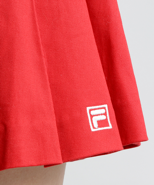 FILA（フィラ）の「∴WEGO/FILAプリーツスカート（スカート・レディース・ホワイト/ブラック/レッド・FREE）」の10枚目の写真