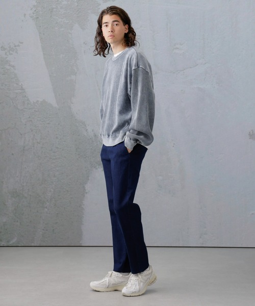 Apo(s)ture(アポスチャー)の「KYLE-001/デニムスリムパンツ(デニムパンツ・メンズ・ブラック/ネイビー・XS/S/M/L/XL)」の16枚目の写真
