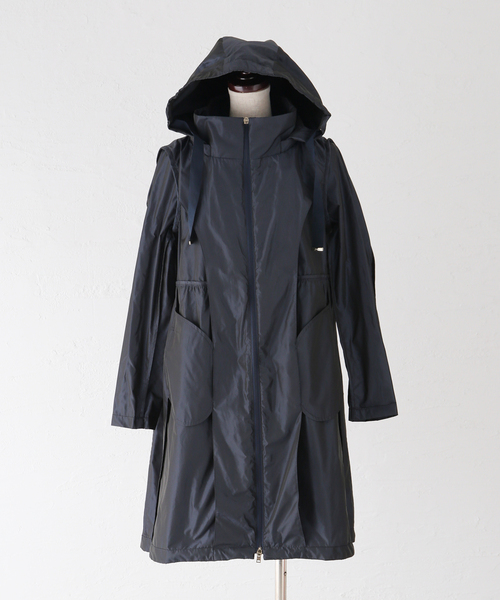 新品 HERNO FOOD COAT ヘルノ はっ水 フーディー ミドル コート HERNO/ヘルノ】FOOD COAT コート GC000408D（その他アウター