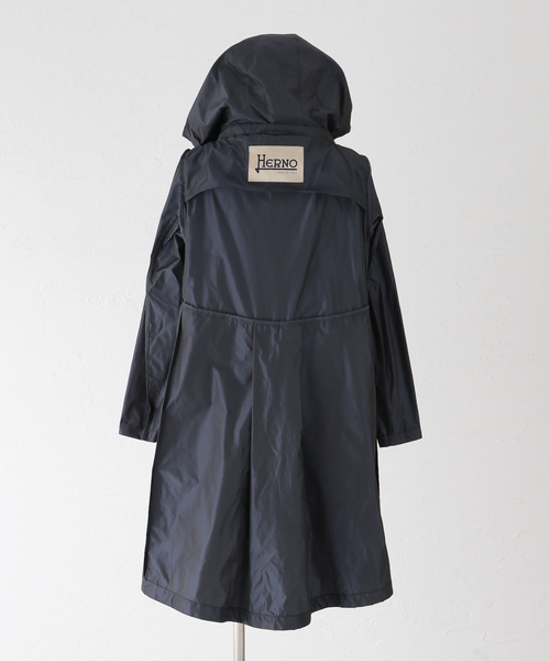 新品 HERNO FOOD COAT ヘルノ はっ水 フーディー ミドル コート 新品 HERNO FOOD COAT ヘルノ はっ水 フーディー ミドル コート